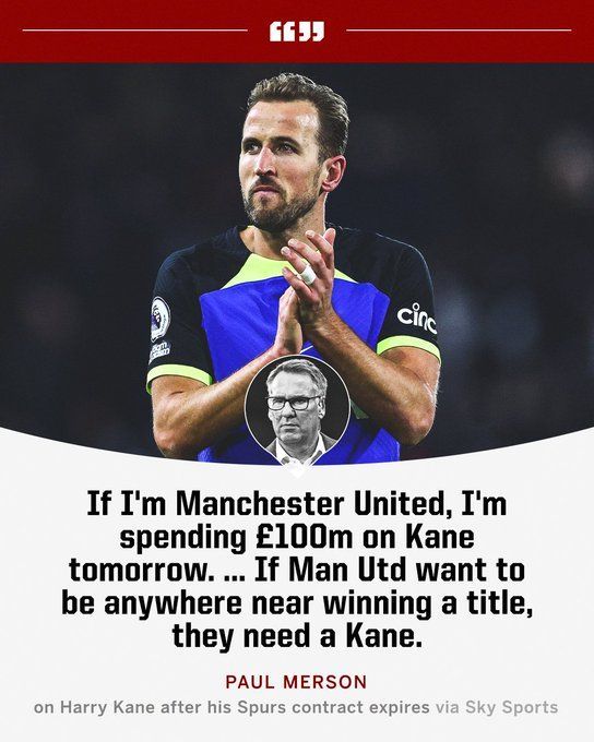 Transfer blow for Man Utd? Harry Kane hints he could stay at