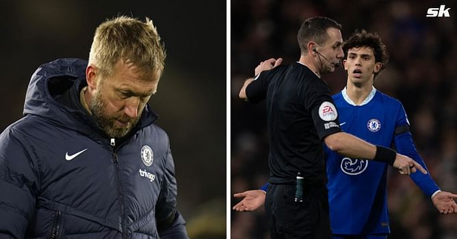 Graham Potter gives his verdict on Chelsea star Joao Felix's disastrous debut and red card