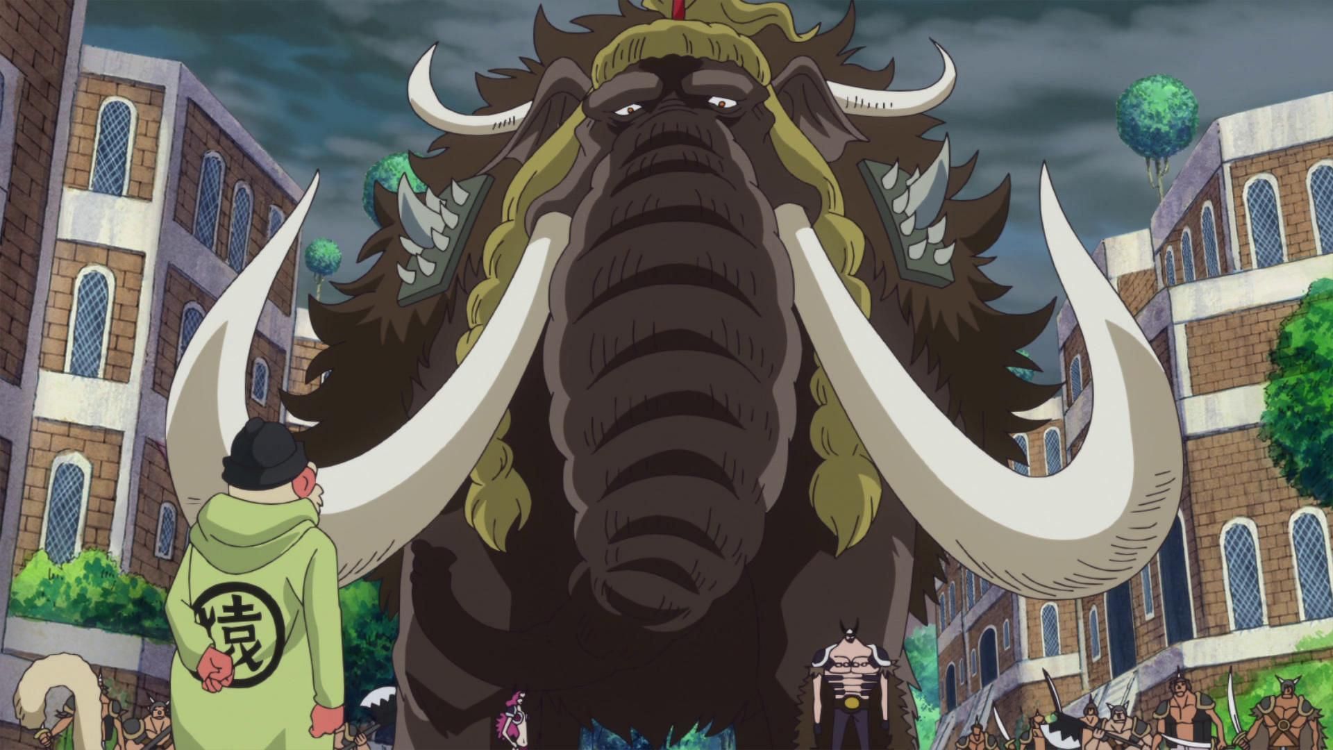 Jack, one of the Beasts Pirates&#039; All-Stars (Image via Toei Animation, One Piece)