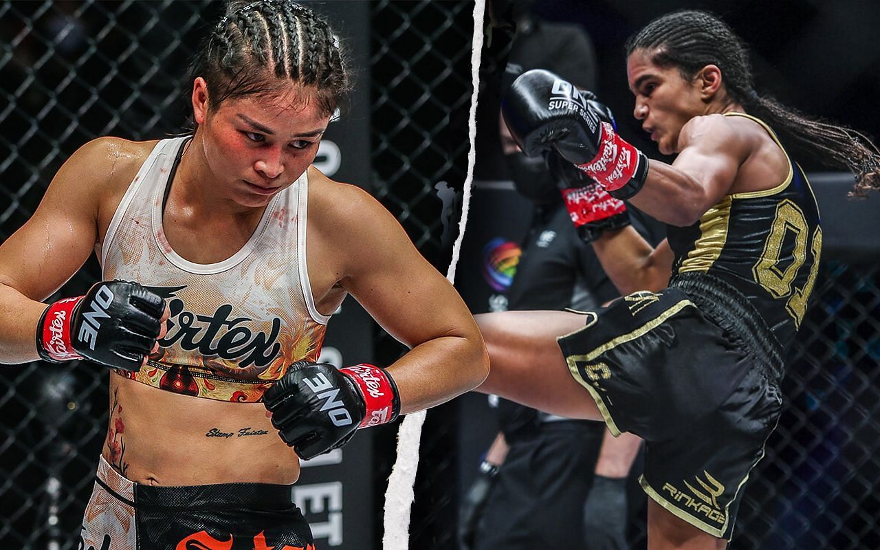 Stamp Fairtex and Anissa Meksen [Photo Credits: ONE Championship]