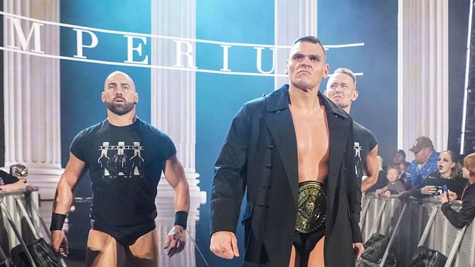 Gunther sends one-word message after confronting Hall of Famers on WWE RAW XXX