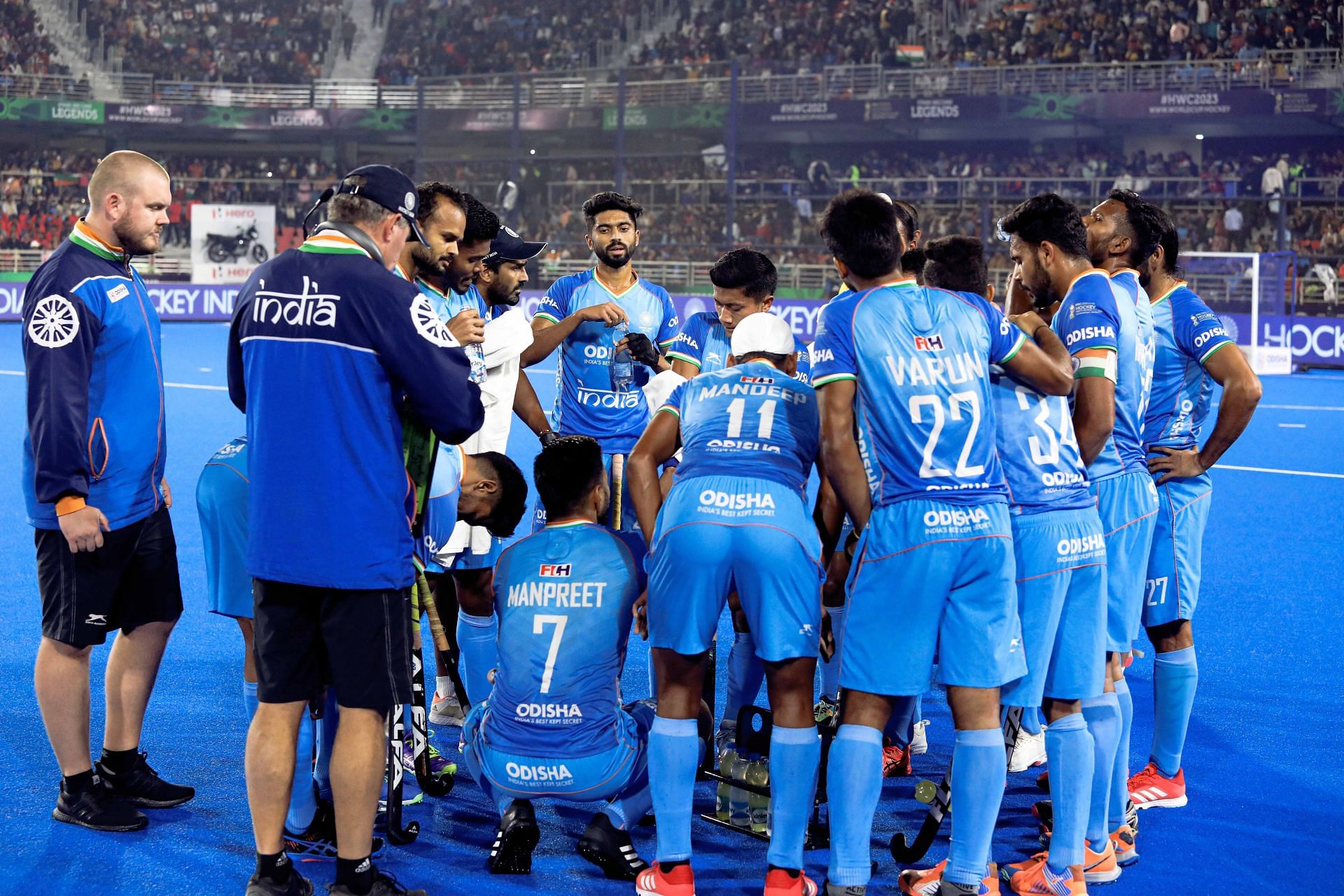 FIH Men's Hockey World Cup India settle for goalless draw after