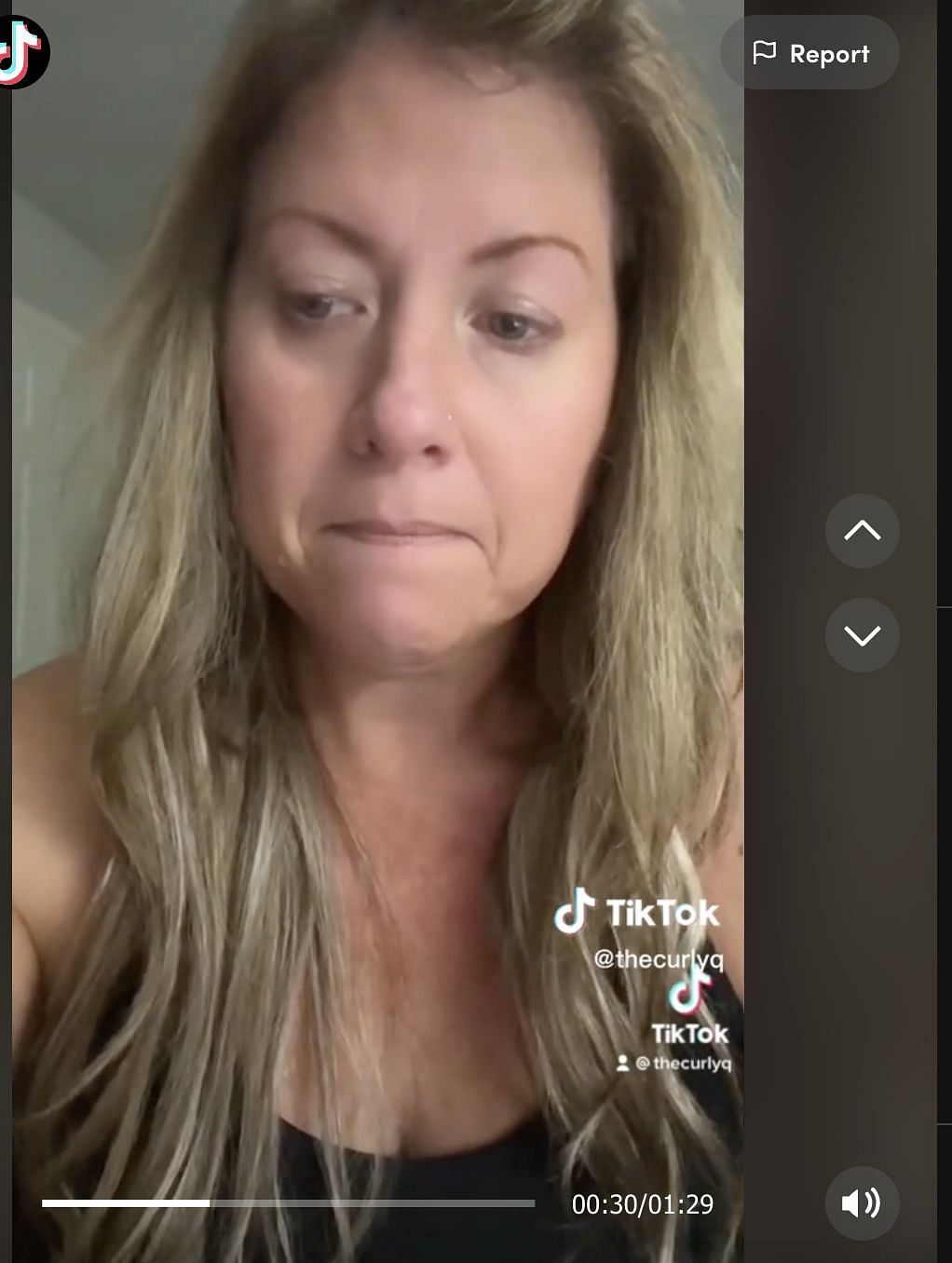 Steph uploaded a video addressing her friend&#039;s death on TikTok on January 10, 2023. (Image via TikTok)