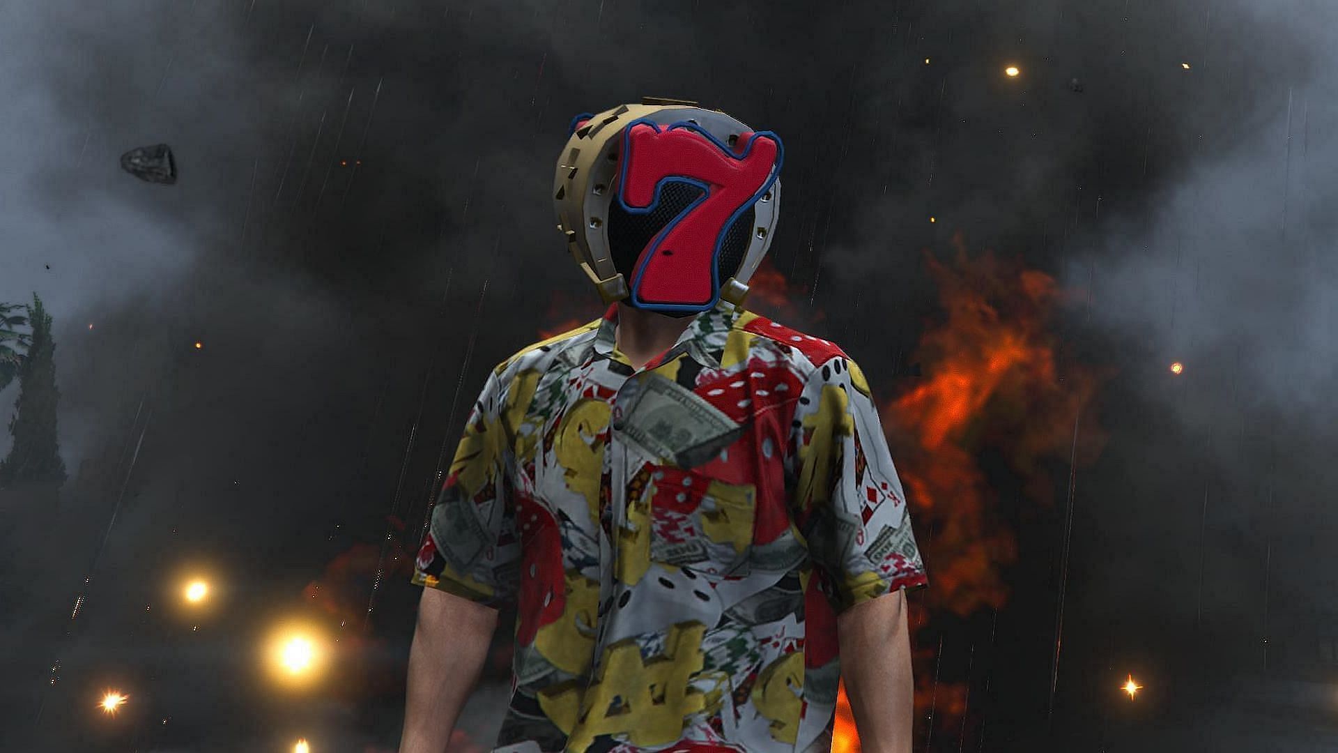 Explosions and bullets don&#039;t affect players who activated this bug (Image via Rockstar Games)