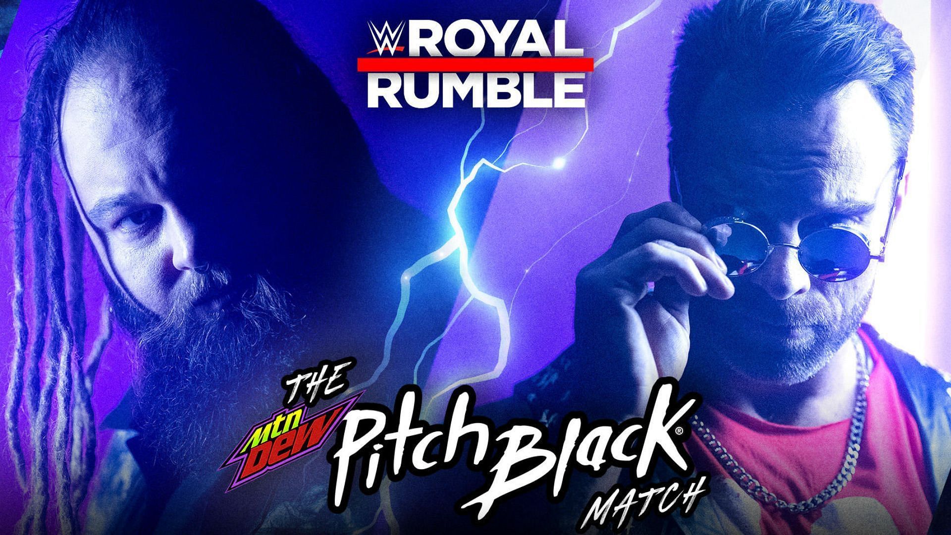 Bray Wyatt and LA Knight will compete in the first-ever Mountain Dew Pitch Black match