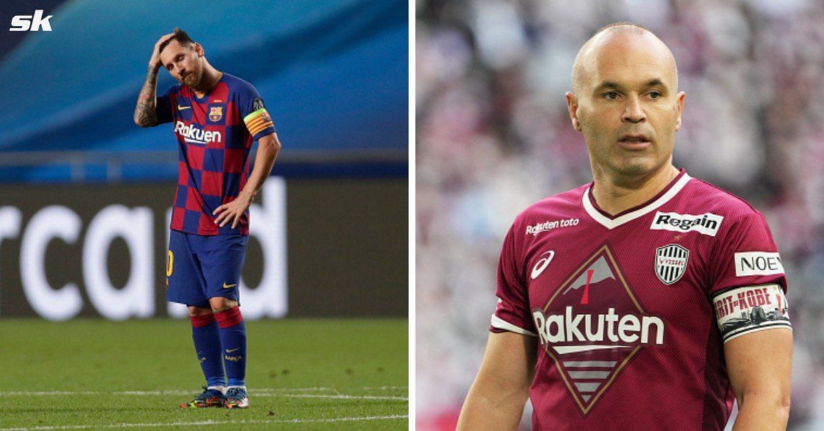 Andres Iniesta admits that he was saddened by Barcelona