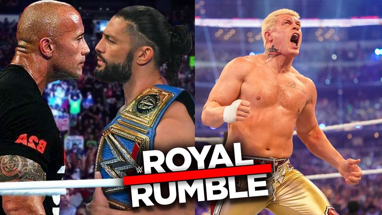 WWE Royal Rumble 2023 could feature The Rock, Roman Reigns, and Cody Rhodes.