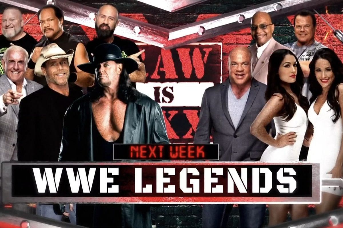 Booker T will not be at RAW XXX