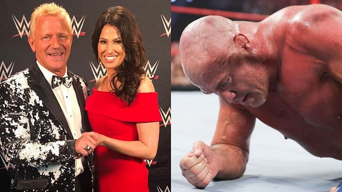 Karen Jarrett responds to accusations of her husband Jeff Jarrett 'stealing' her from WWE legend Kurt Angle
