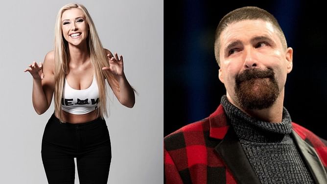 [Photo] WWE legend Mick Foley's daughter Noelle Foley recreates AEW star's pose after undergoing neck treatment