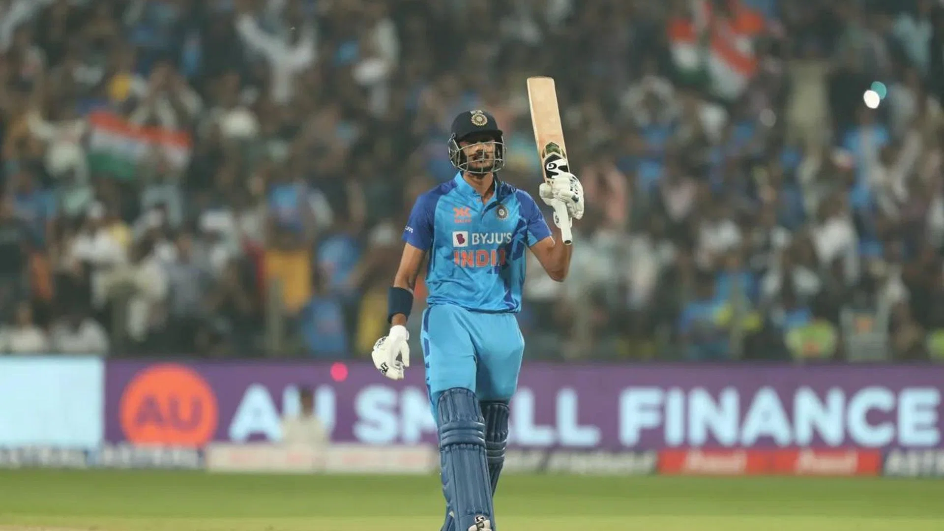 Axar Patel brought up his half-century off just 20 balls. (P.C.:BCCI)