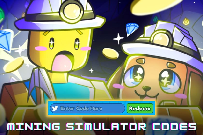 Roblox Mining Simulator Codes January 2023 Free Tokens Eggs And More 8625