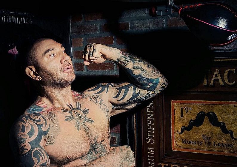 Wrestler-turned-actor Dave Bautista shows off his Filipino heritage through  his tattoos