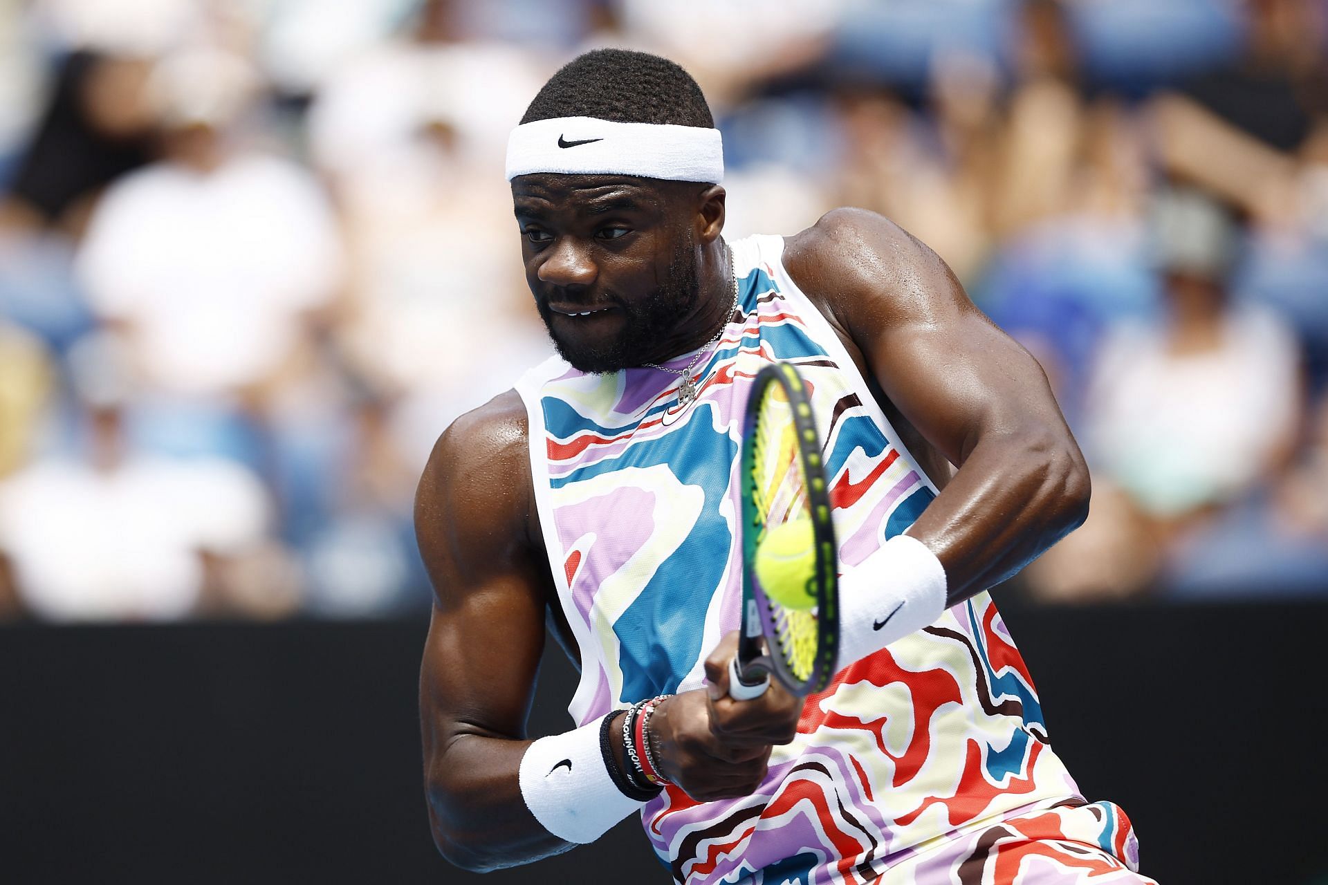 Frances Tiafoe at the 2023 Australian Open