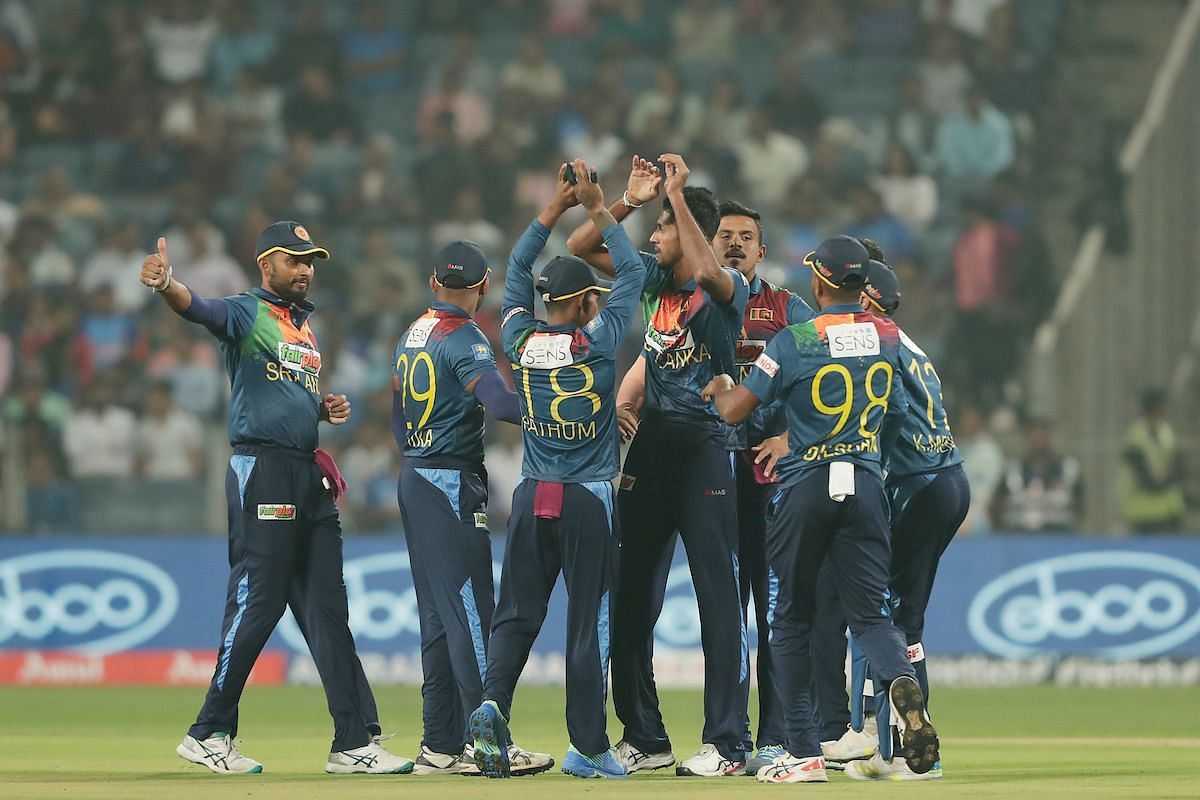 Sri Lanka cricket team. (Image Credits: Twitter)