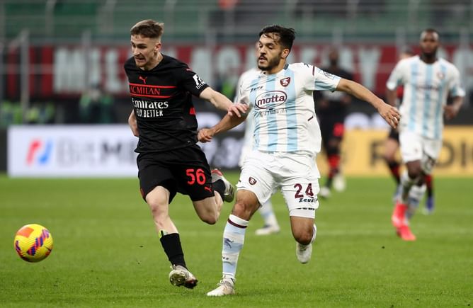 Salernitana vs AC Milan Prediction and Betting Tips | January 4, 2023