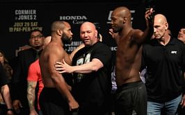 Jon Jones buries hatchet with longtime bitter rival Daniel Cormier ahead of title fight