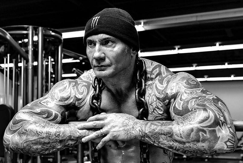 Wrestler-turned-actor Dave Bautista shows off his Filipino heritage through  his tattoos