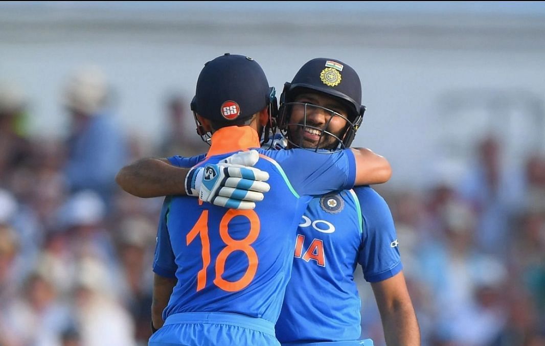 Rohit Sharma and Virat Kohli will be the key members for India in the upcoming ODI [Pic Credit: ICC]