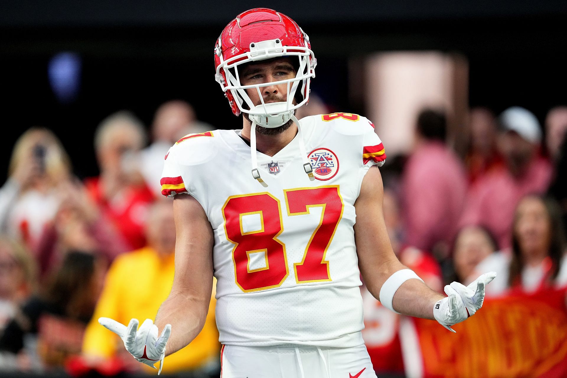 Most receiving yards by a TE in playoffs Travis Kelce overtakes Rob