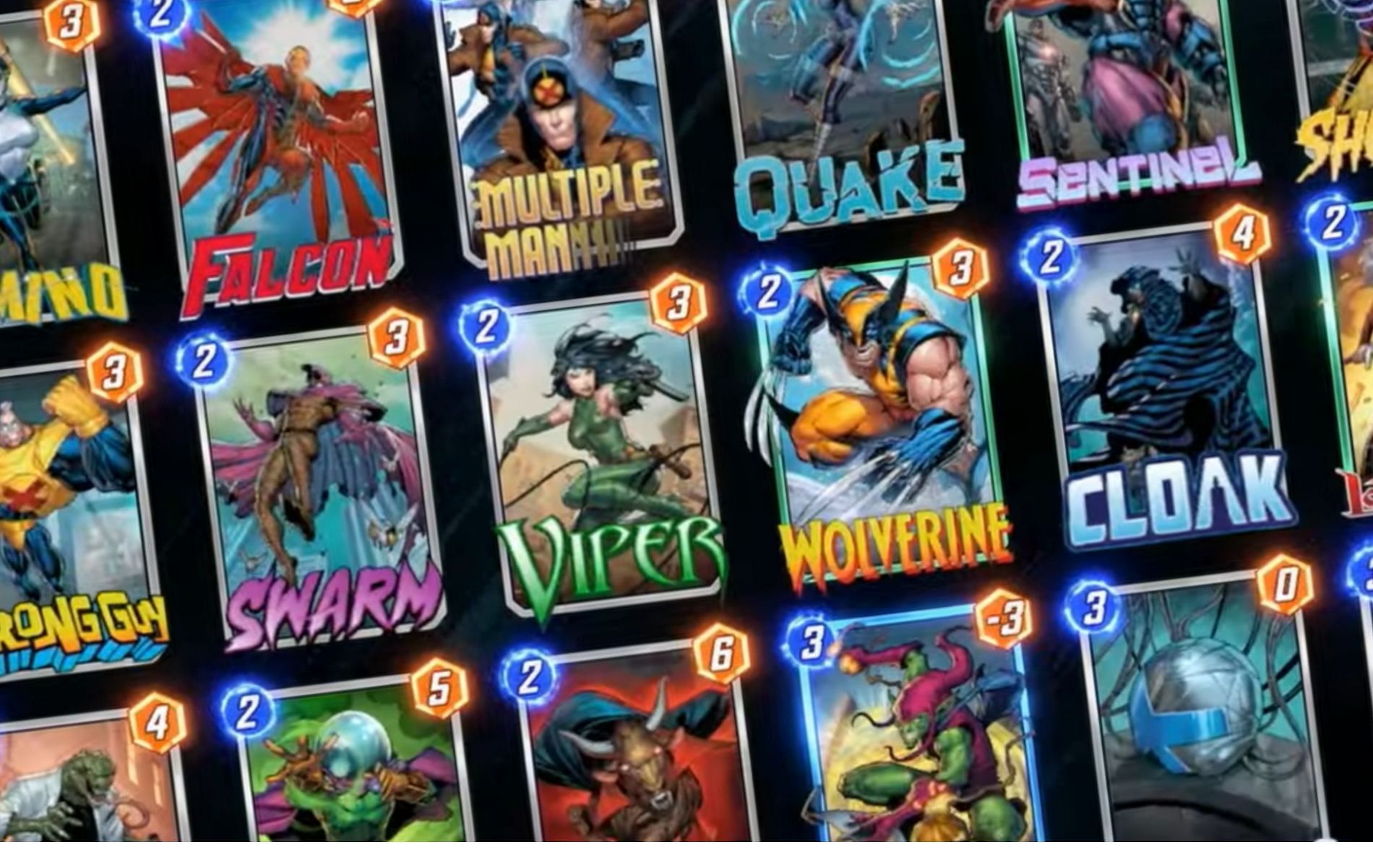 Check out these on-reveal decks in Marvel Snap (Image via Nuverse)