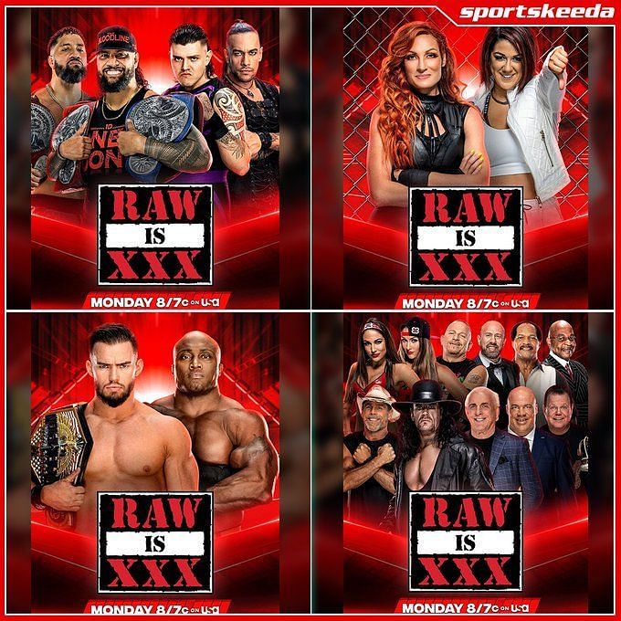 Wwe Raw 30th Anniversary What Matches Are Announced For Wwe Raws 30th Anniversary 5915