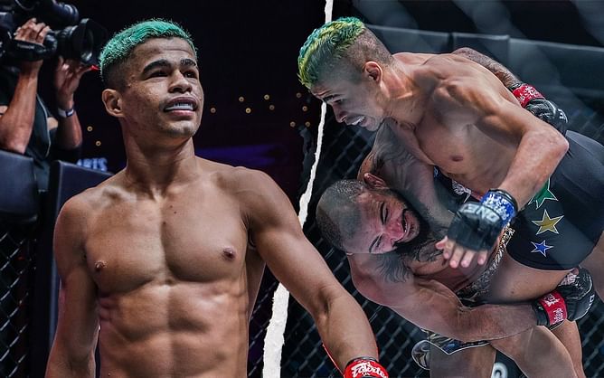Fabricio Andrade thinks John Lineker will wrestle even more in their rematch