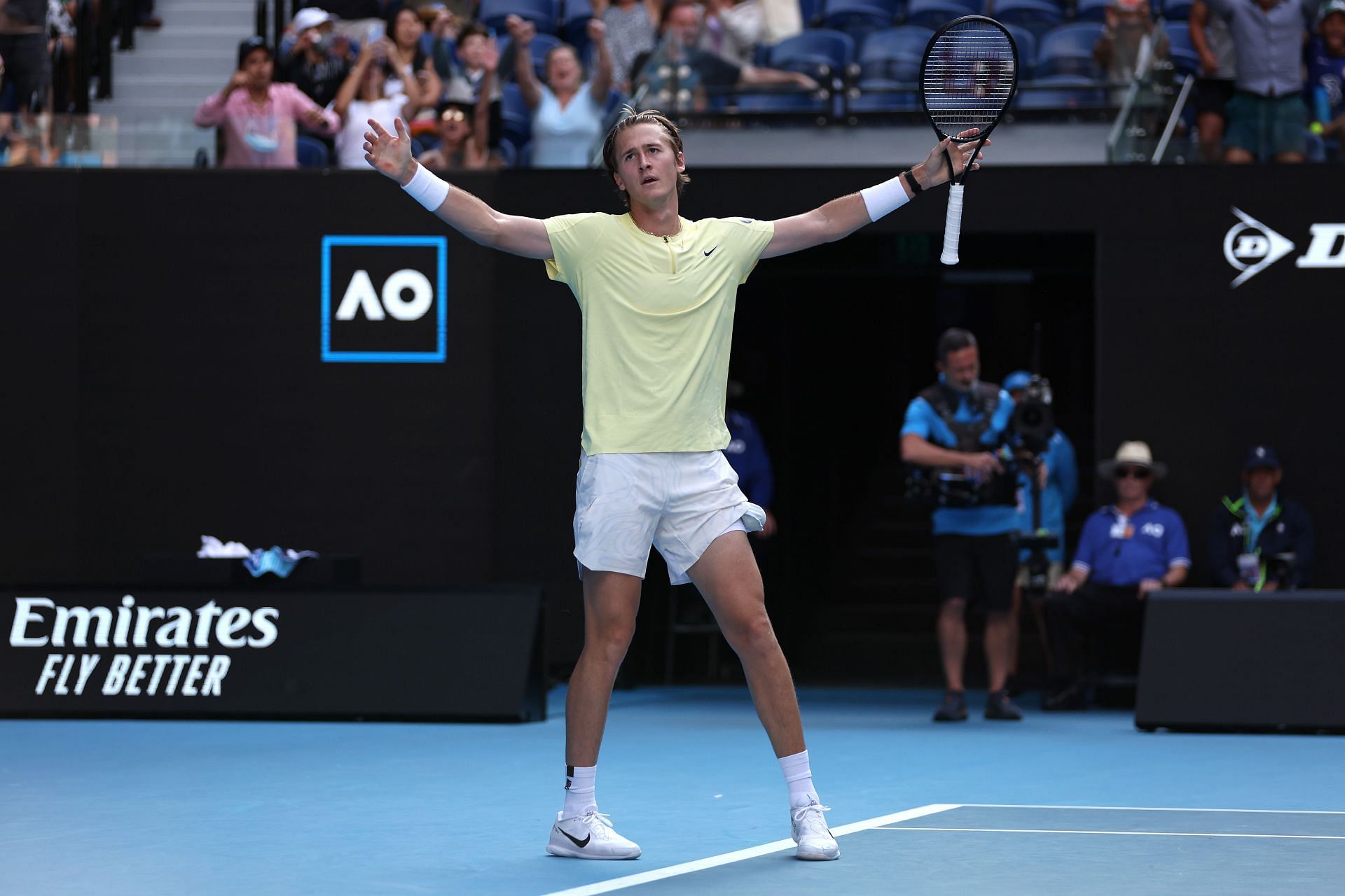 Sebastian Korda takes on Karen Khachanov next in the 2023 Australian Open