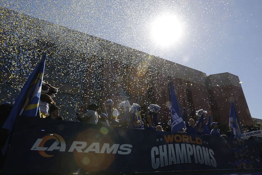 L.A. Rams Super Bowl championship parade and rally 