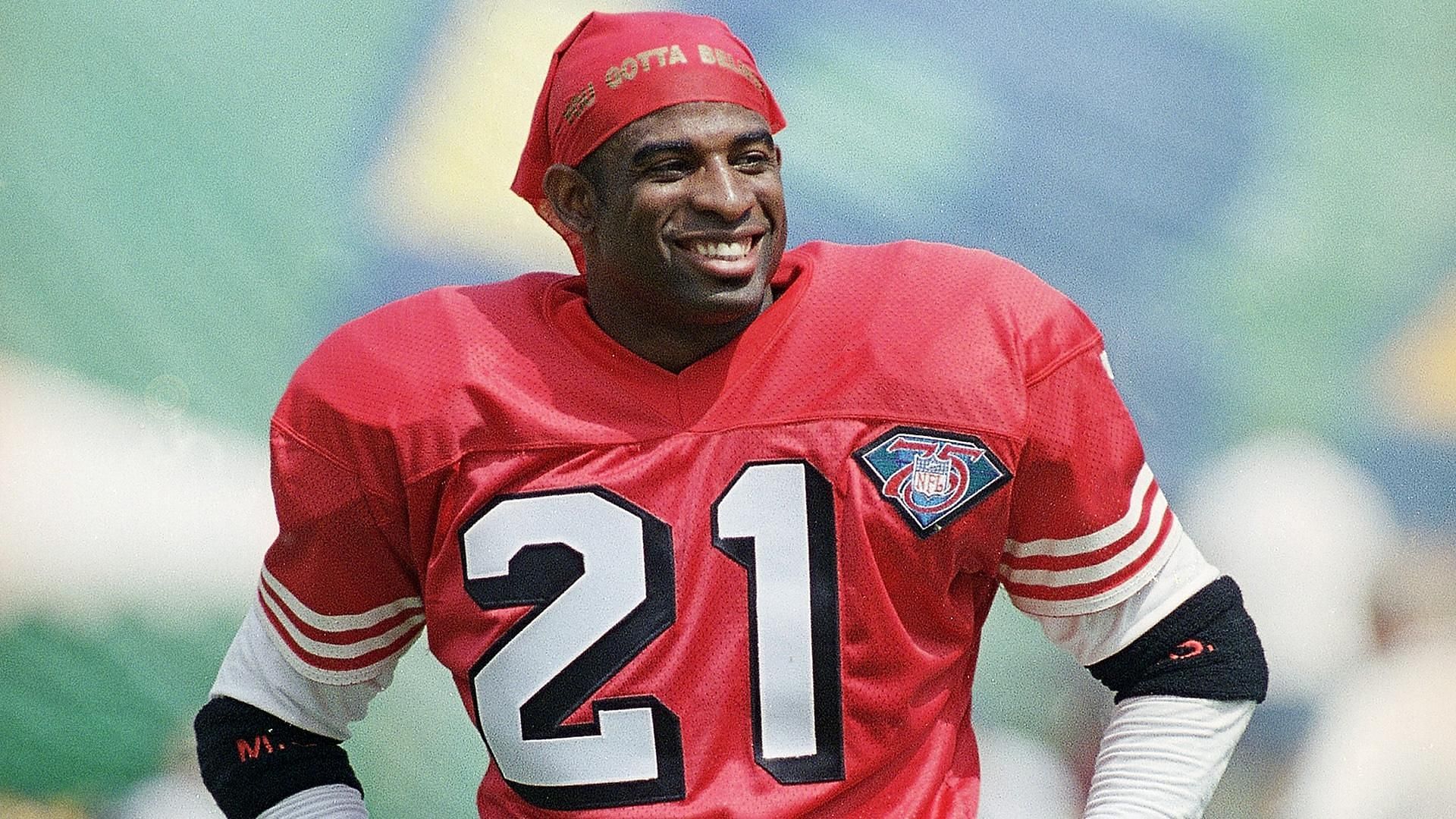 Deion Sanders for the 49ers
