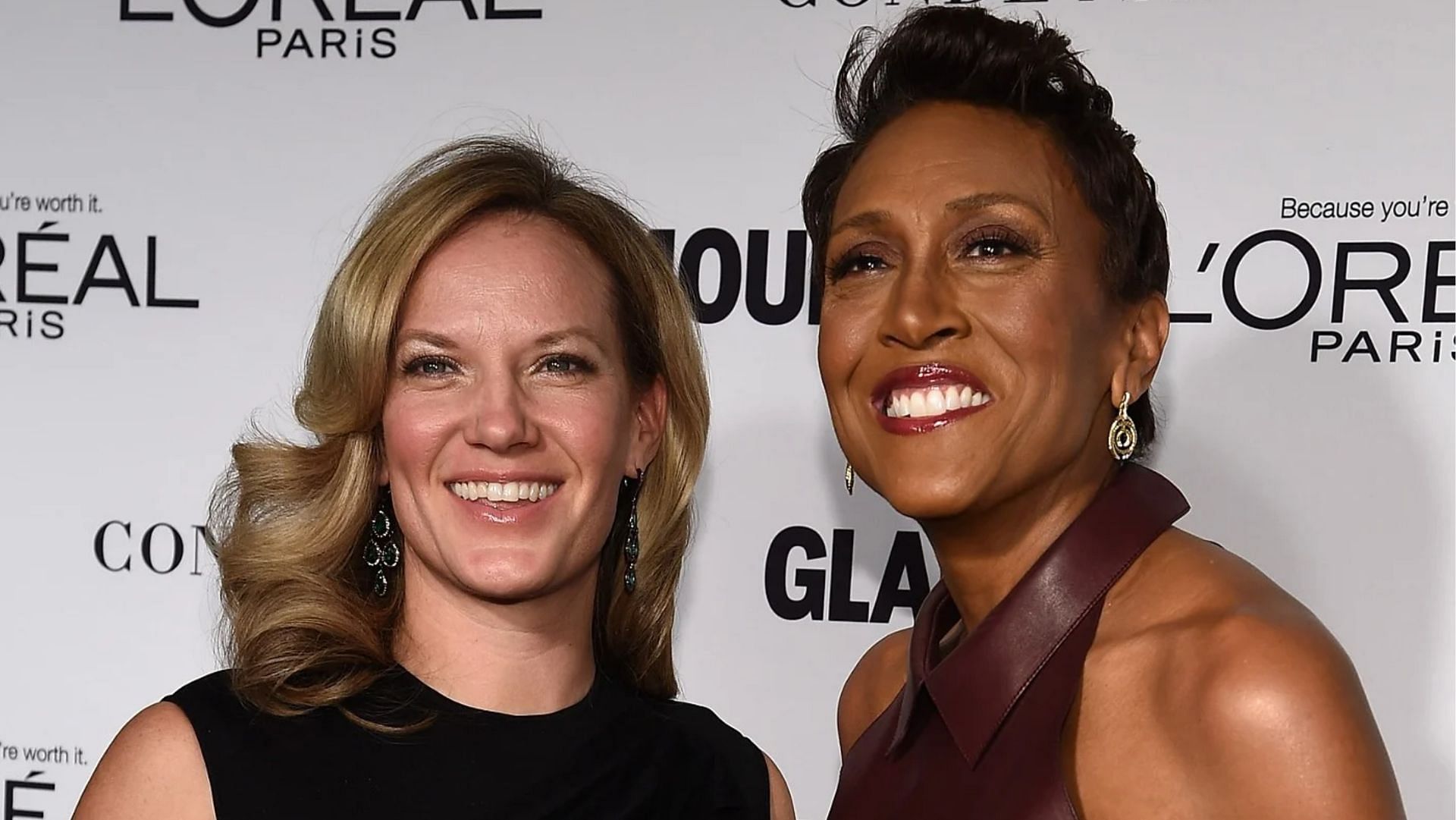 Robin Roberts and Amber Laign have been together since 2005. (Image via Dimitrios Kambouris/Getty)