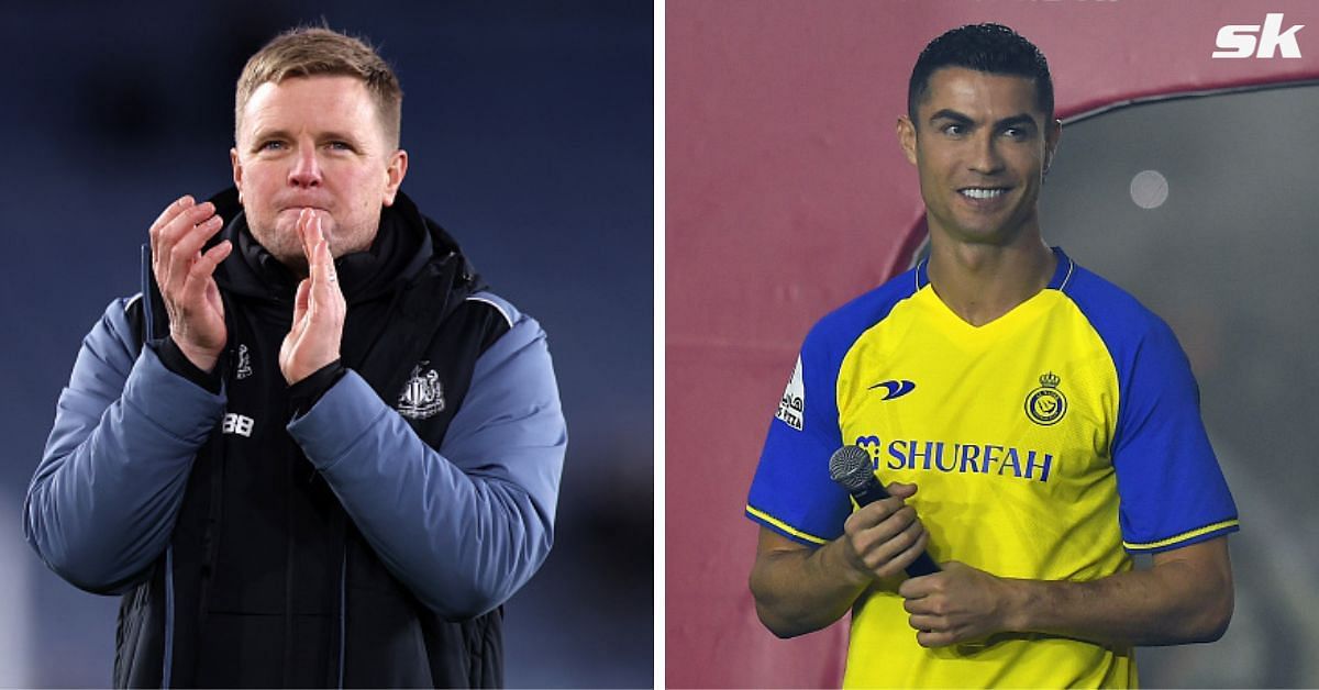 Eddie Howe spoke about Cristiano Ronaldo