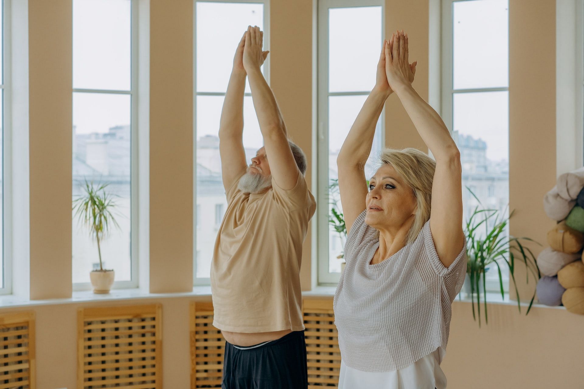 Balance exercises for seniors improve their self-confidence. (Photo via Pexels/Mikhail Nilov)