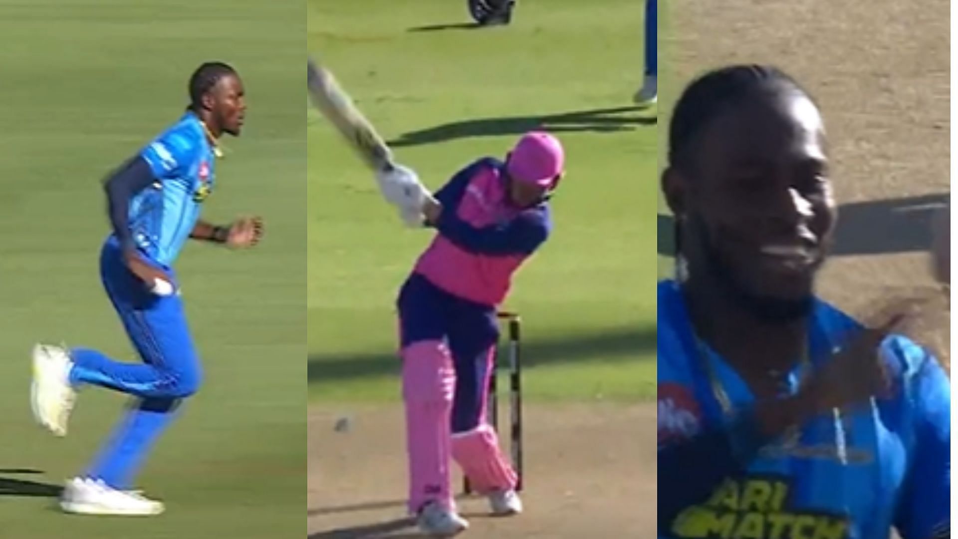 [WATCH] Jofra Archer breathes fire on return; claims wicket off his third ball to kickstart SA20 