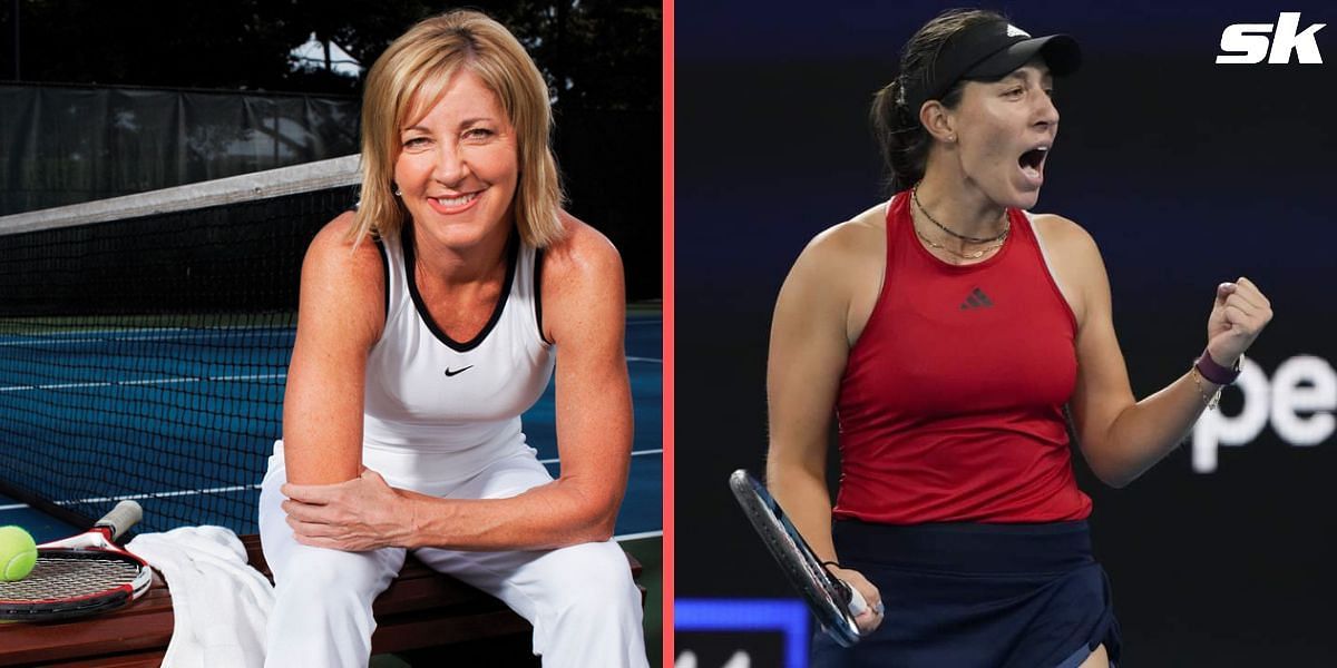 Chris Evert thrilled by Jessica Pegula