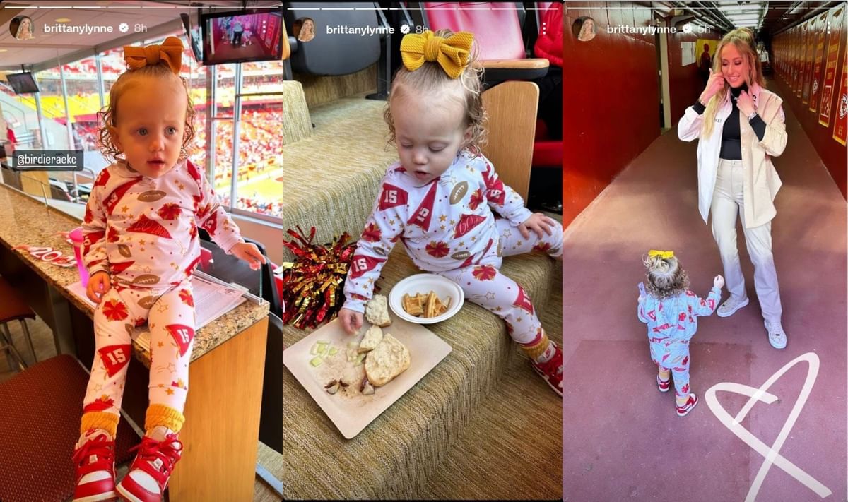 Brittany Mahomes shares adorable pics of daughter Sterling Skye in
