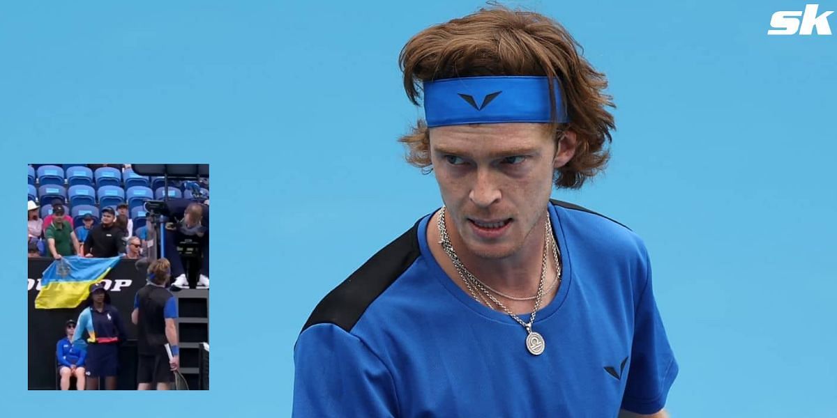 Andrey Rublev faced verbal abuse at 2023 Australian Open