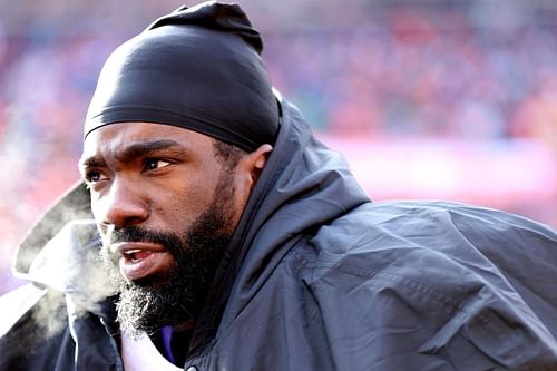 Ed Reed at Divisional Playoffs - Baltimore Ravens v Denver Broncos