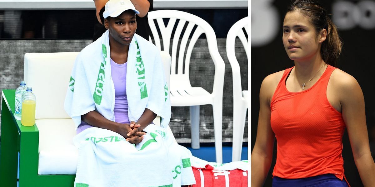 Venus Williams has withdrawn from the Australian Open 2023, Emma Raducanu