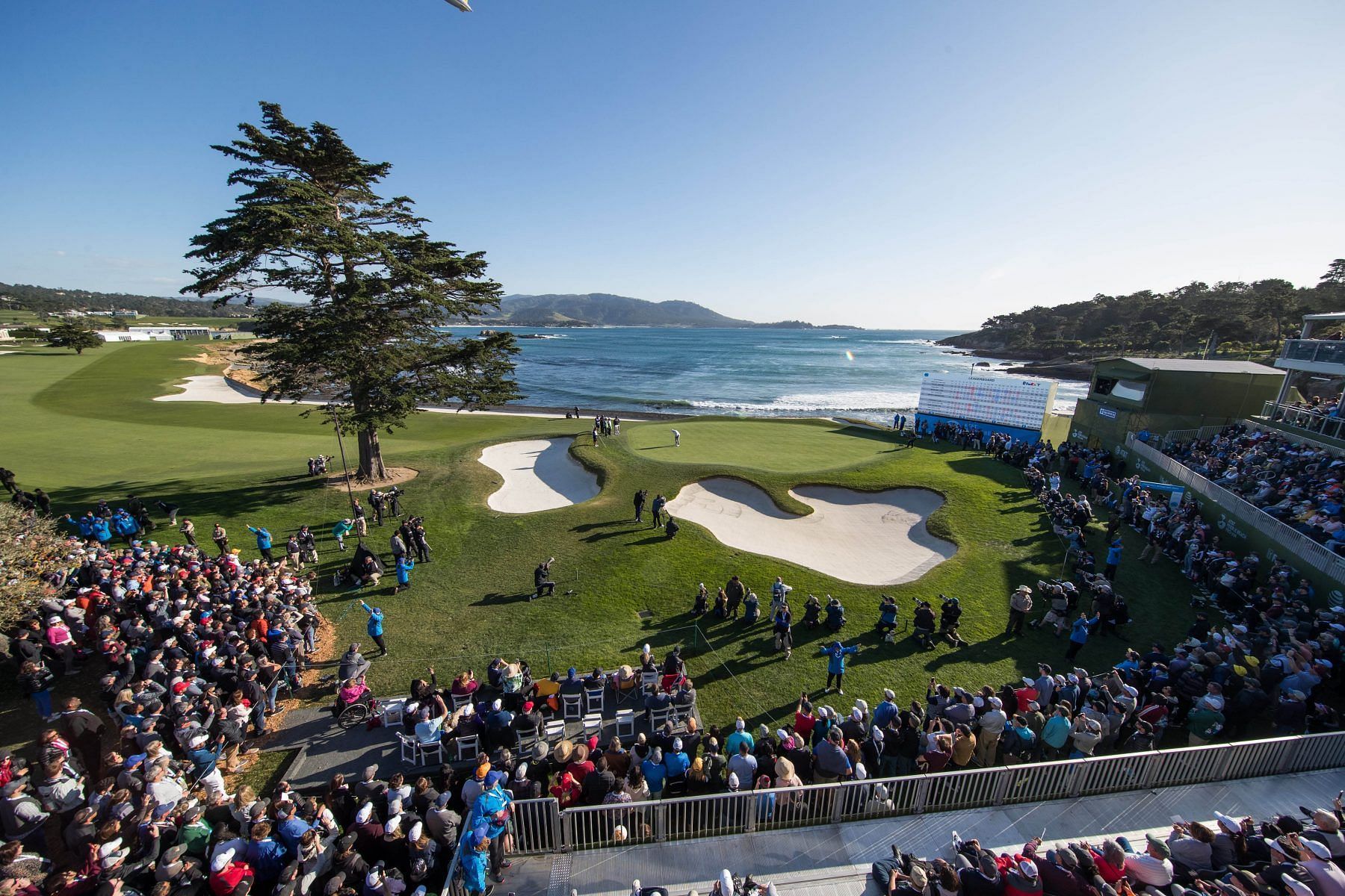 Pebble Beach Golf Links (Image via AT&amp;T Pebble Beach Pro-Am)