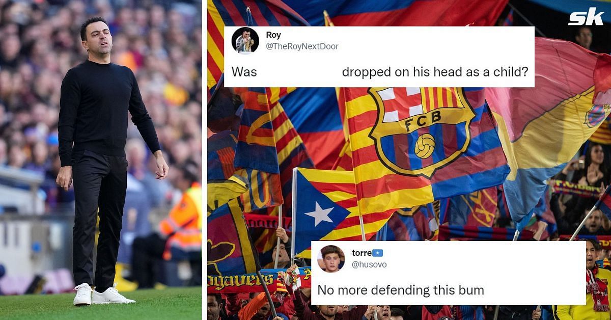 Barcelona fans fed up with attacker