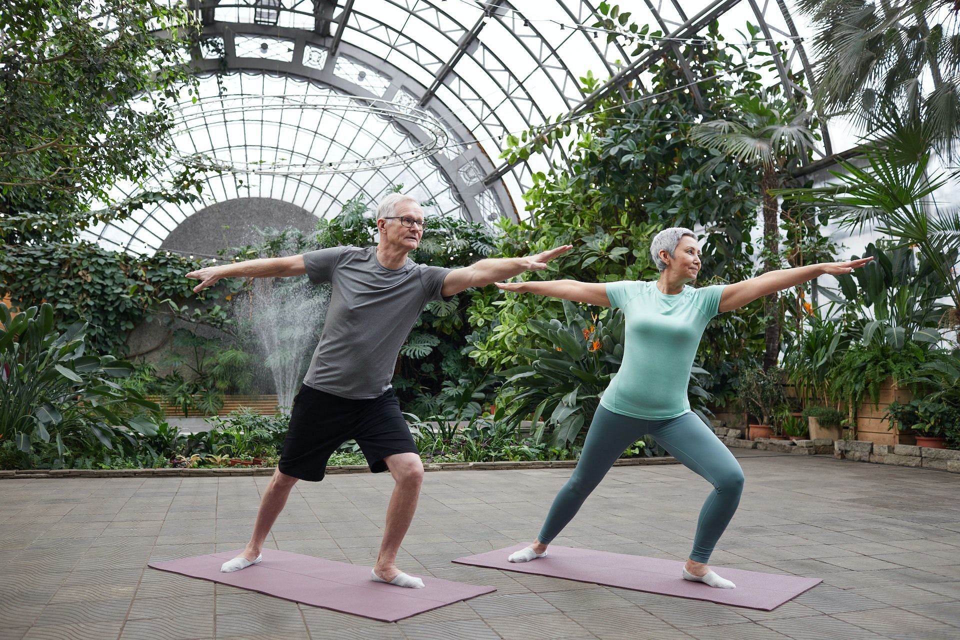 Balance exercises for seniors are important to keep the body active and independent. (Photo via Pexels/Marcus Aurelius)