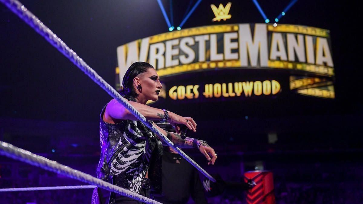 Rhea Ripley on WWE RAW after the Royal Rumble