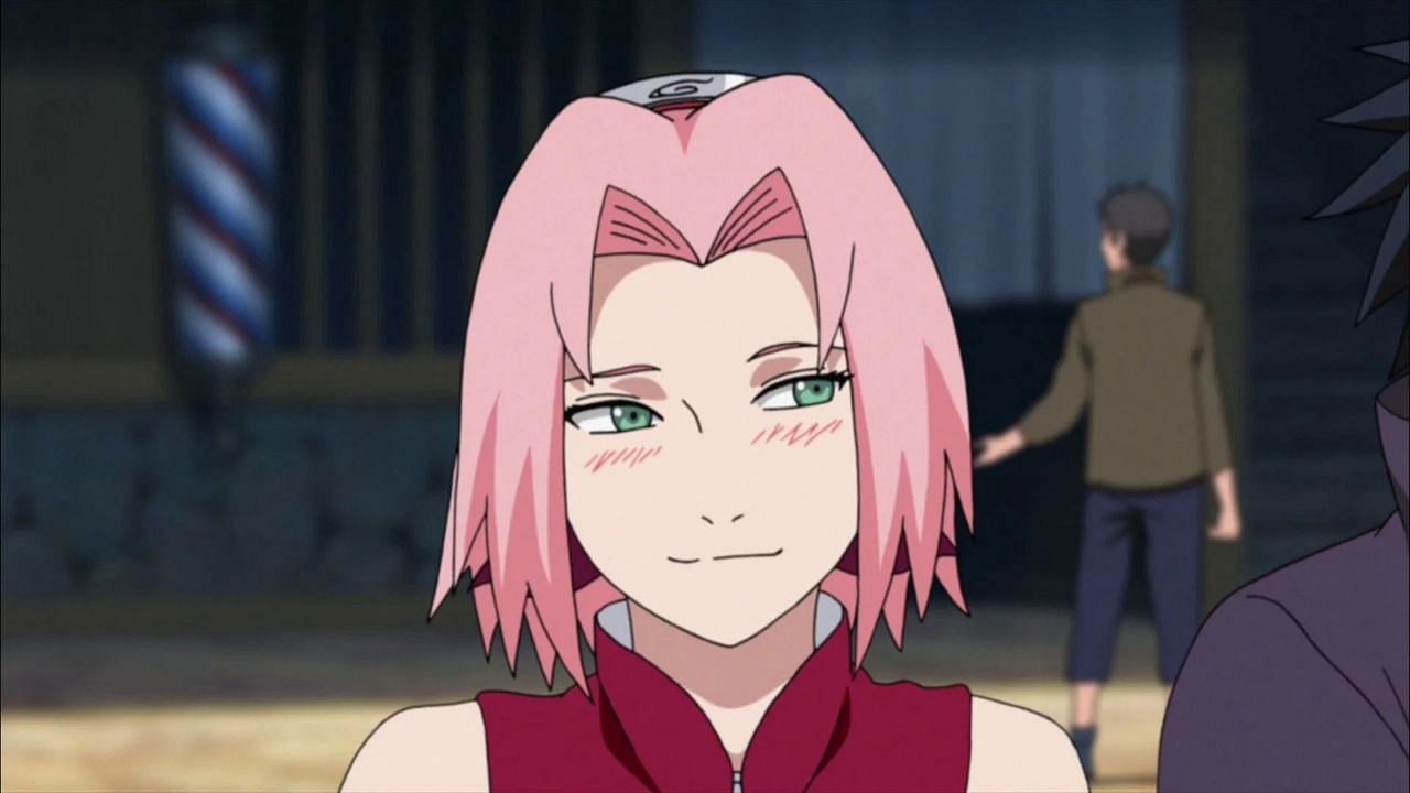 Sakura as seen in Naruto. (image via Studio Pierrot)