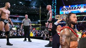 The Rock and Stone Cold Steve Austin: Which WWE legend is Roman Reigns rumored to face at WrestleMania Hollywood?