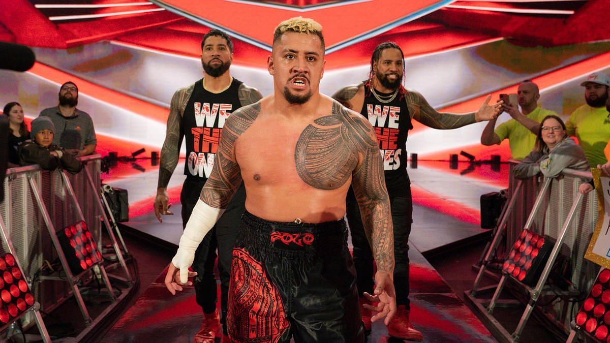 The Bloodline showed up on RAW this week