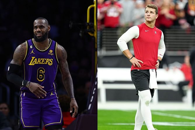 WATCH: Brock Purdy left shocked upon knowing about LeBron James' reaction to his NFL playoff debut