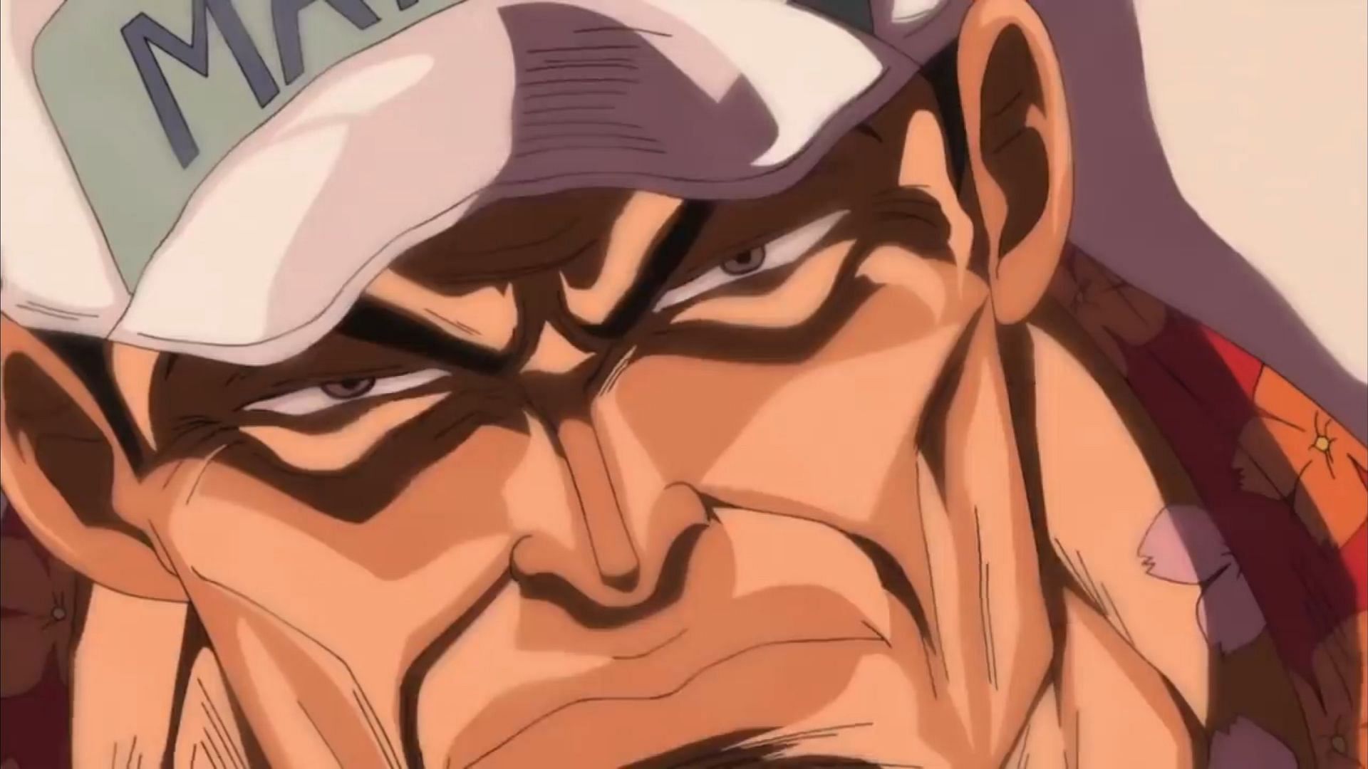 Akainu from the anime (Image via Toei Animation)