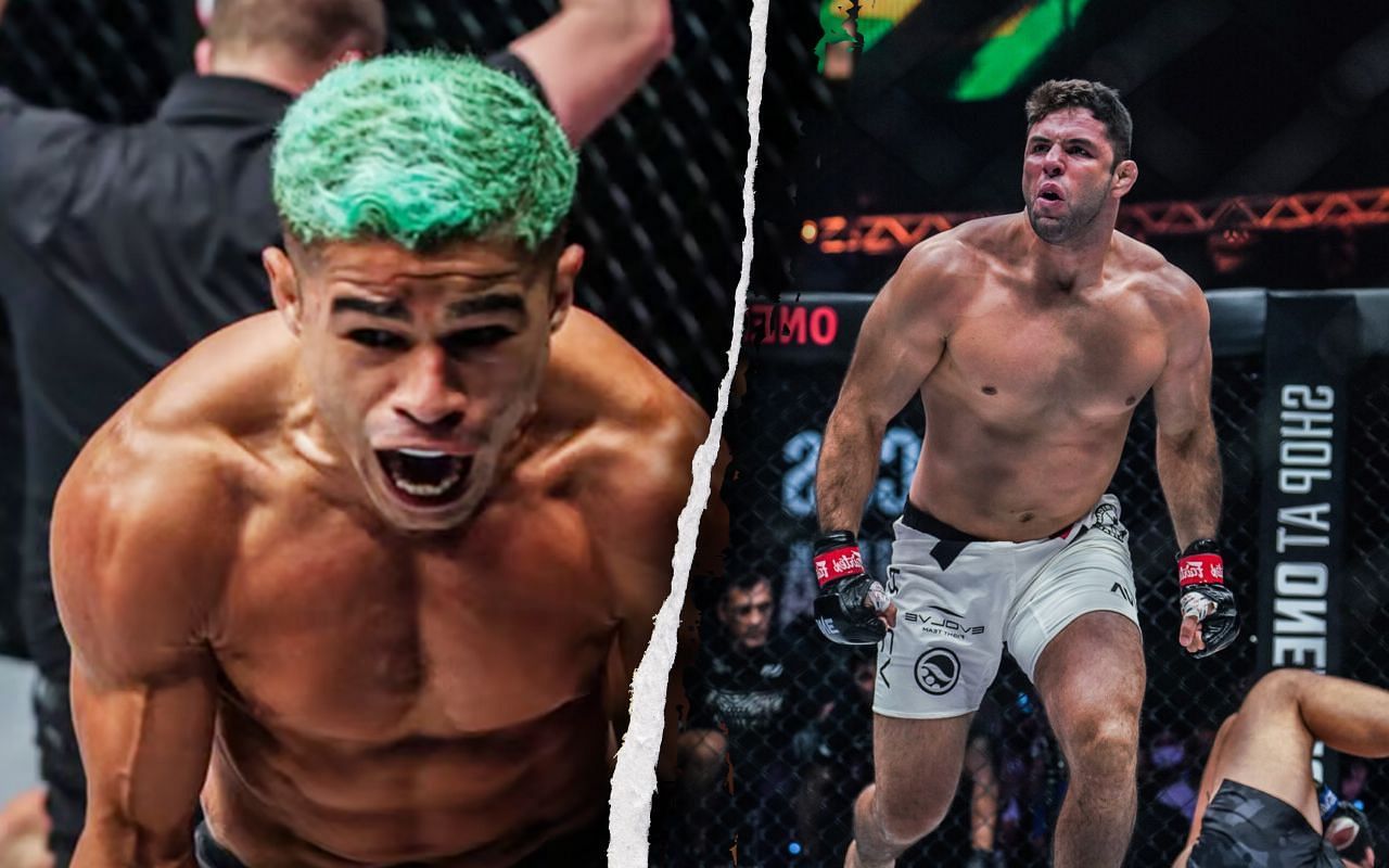 (left) Fabricio Andrade and (right) Marcus Buchecha Almeida [Credit: ONE Championship]