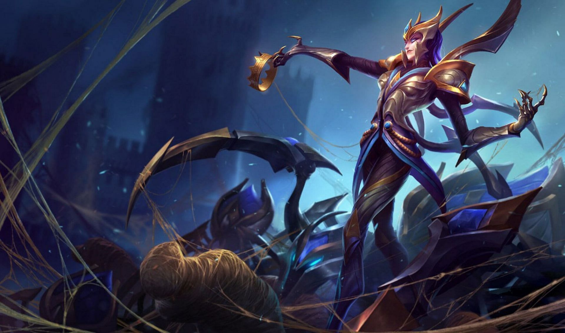 Elise finally makes a dominant comeback in pro play (Image via Riot Games)